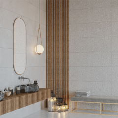 BİEN SERAMİK FAYANS  40*120 GRAND  BEYAZ ORGANIC DEKOFON (1KUTU 1,92m2)