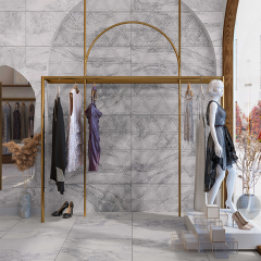 BİEN SERAMİK FAYANS  40*120 FAMOUS GRİ  DEKOFON (1KUTU 1,92m2)