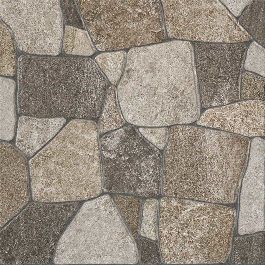Bien Seramik Fayanas 50*50 cm Chester Kahve  (1 Kutu 1,50 m2)