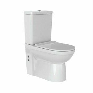 E.C.A Serel Etna Duvara Sıfır Klozet ve 37 cm Rezervuar EN02+EN04 - Beyaz