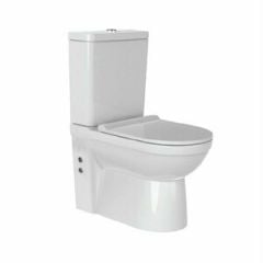 E.C.A Serel Etna Duvara Sıfır Klozet ve 37 cm Rezervuar EN02+EN04 - Beyaz