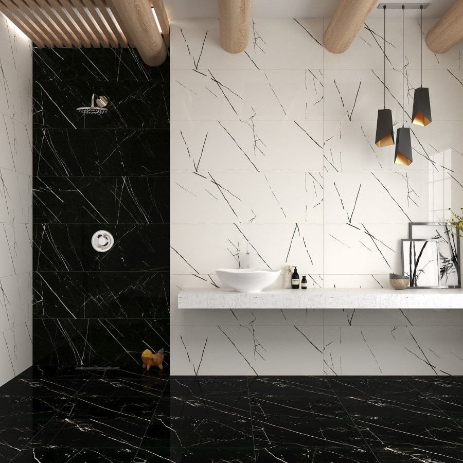 BİEN SERAMİK FAYANS  60*120 AGATHA BEYAZ (1KUTU 2,16 m2)