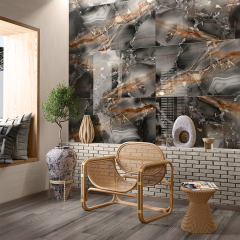 BİEN SERAMİK FAYANS  60*120 PARLAK BLACK ONYX (1KUTU 2,16 m2)