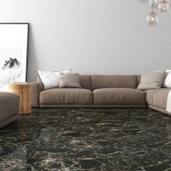 BİEN SERAMİK FAYANS  60*120 PARLAK Tiger Black (1KUTU 2,16 m2)