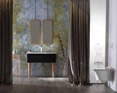 TURKUAZ CERASTYLE İBİZA ETAJERLİ LAVABO