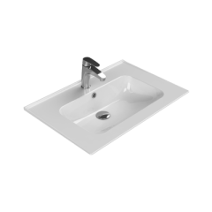 TURKUAZ CERASTYLE BLUE ETAJERLİ LAVABO