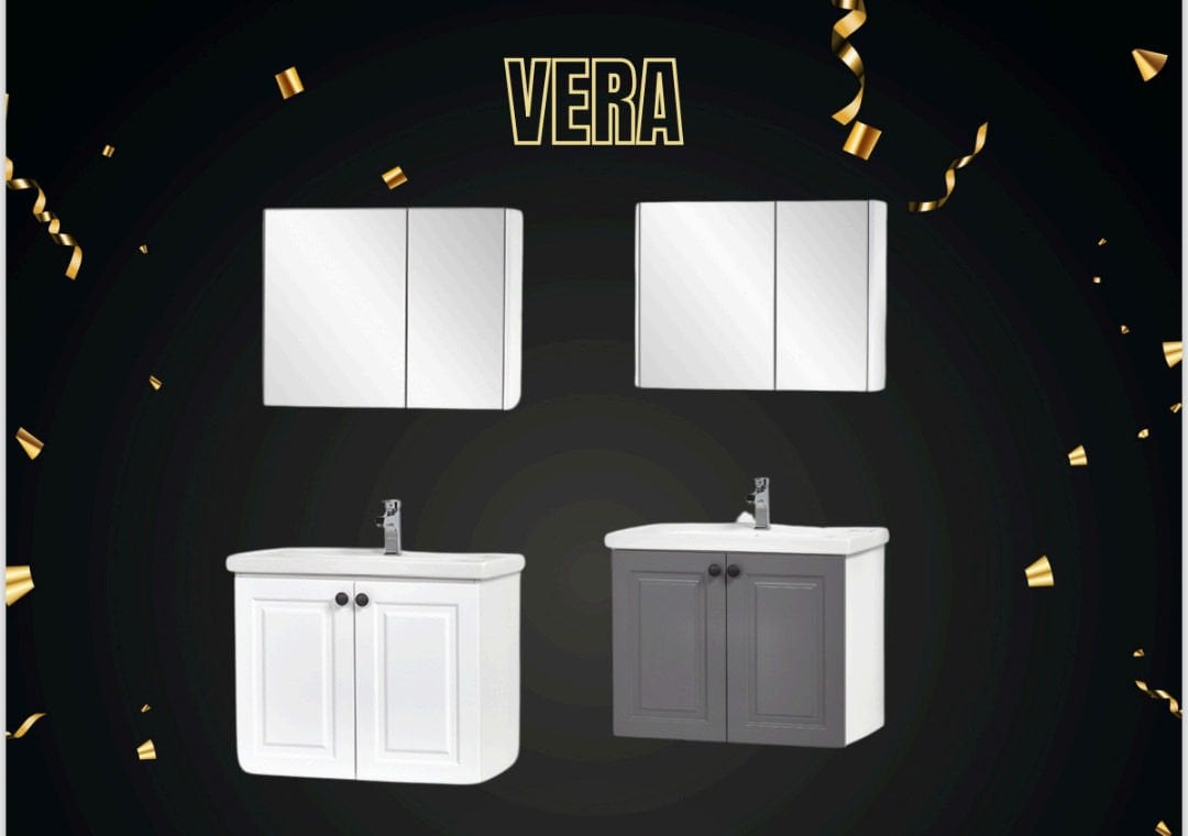 KARE VERA 80 CM MDF BANYO DOLABI TAKIMI