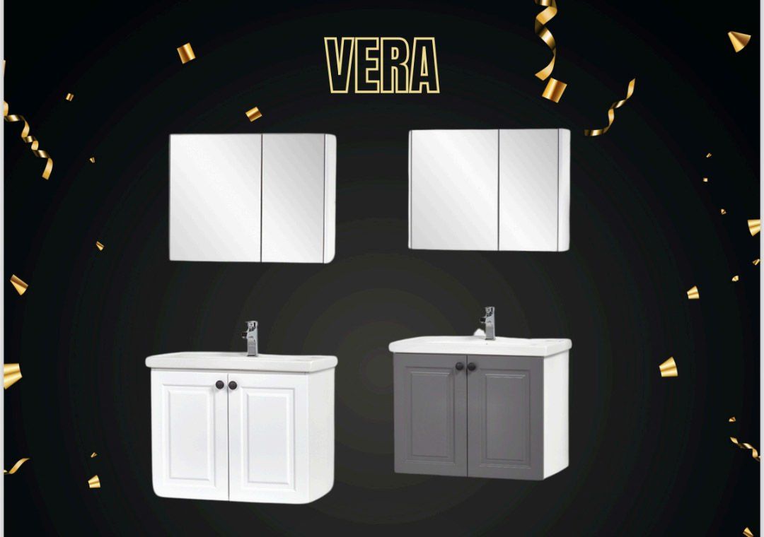 KARE VERA 60 CM MDF BANYO DOLABI TAKIMI