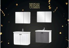 KARE VERA 60 CM MDF BANYO DOLABI TAKIMI